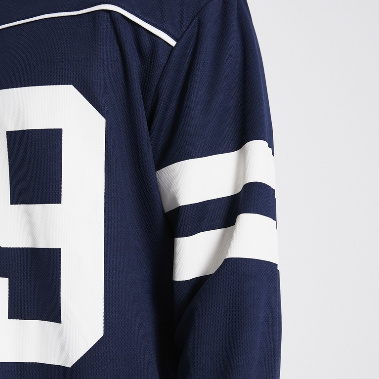 Long sleeve football jersey "Ty" Navy